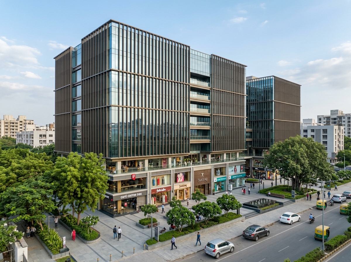 Commercial office and retail complex in Prayagraj